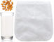 200 Micron Food Grade Mesh Nut Milk Bag Nylon Mesh Filter Bag For Milk