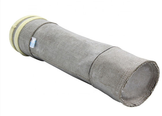 Basalt Fiber Dust Collector Filter Bag 400C Heat Resistance