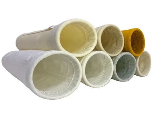 Non Woven 500gsm Polyster Filter Bag PTFE Lamination Polyester