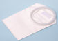Round Polyester Needle Felt Filter Bags Plastic Ring