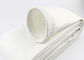 Nonwoven Polyester Fiber Dust Collection Filter Bags Glazed For Paint Industry